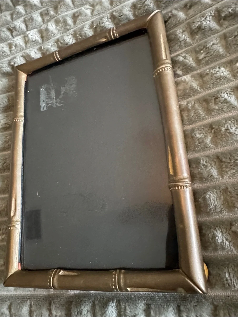 Brass Bamboo-Style Metallic Picture Frame